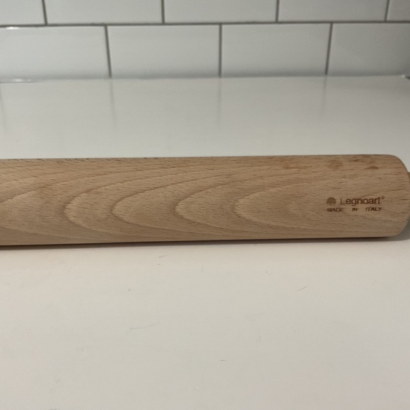 Wood Legnoart Rolling Pin Kitchen Utensil - Picture 3 of 5